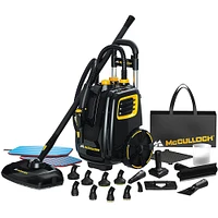 McCulloch Deluxe Canister Steam Cleaner- MC1385 | Electronic Express