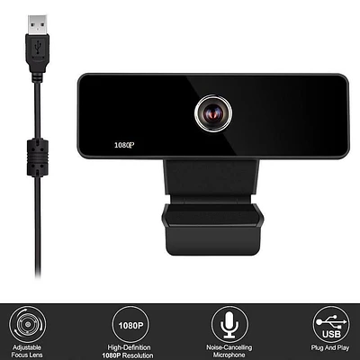 NeonTEK 1080P USB Webcam - Plug and Play- AN810 | Electronic Express