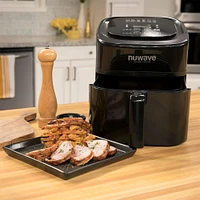 Nuwave 6-QT Digital Air Fryer in Black- 37001 | Electronic Express