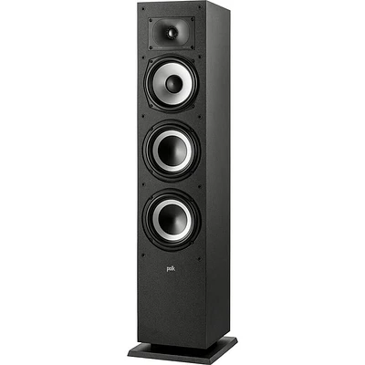 Polk Audio Monitor XT60 Black High-Resolution Floor-Standing Loudspeaker | Electronic Express