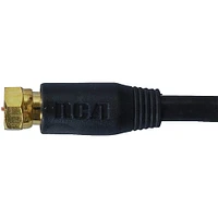 RCA 25ft. Black RG6 Coaxial Cable | Electronic Express