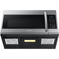Samsung ME19R7041FS 1.9 Cu.Ft. Stainless Steel Over-the-Range Microwave | Electronic Express