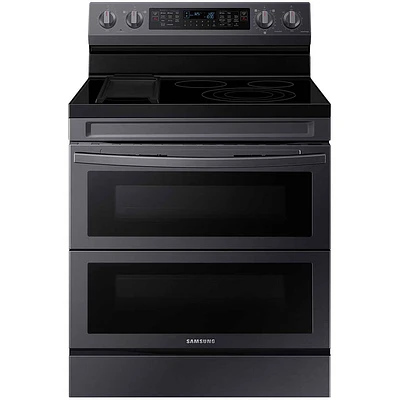 Samsung 6.3 Cu. Ft. Stainless Steel Smart Freestanding Electric Range | Electronic Express