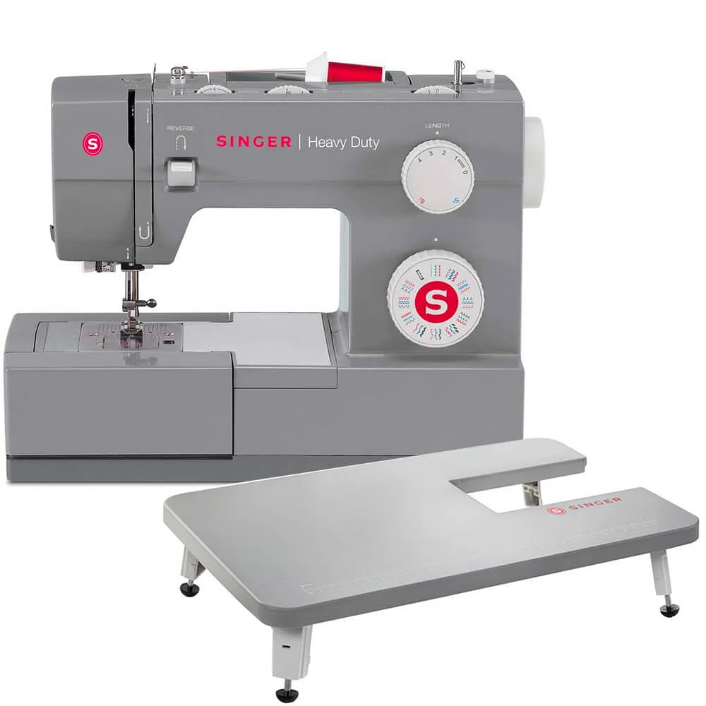 Singer Heavy Duty Sewing Machine with Extension Table | Electronic Express