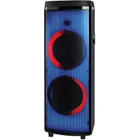 Supersonic 2x 12 inch Bluetooth Speaker with Light Show | Electronic Express