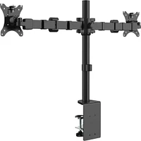Volkano Dual Monitor Desk Mount for Monitors up to 24 inch | Electronic Express