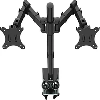 Volkano Dual Monitor Desk Mount for Monitors up to 24 inch | Electronic Express