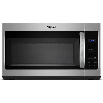 Whirlpool 1.7 Cu. Ft. Stainless Microwave Hood Combination | Electronic Express