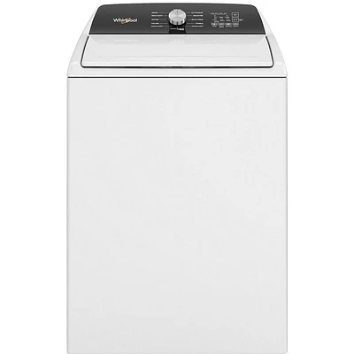 Whirlpool 4.6 Cu. Ft. White Top Load Impeller Washer with Built-In Faucet | Electronic Express