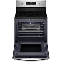Whirlpool 5.3 Cu. Ft. Stainless Freestanding Electric Convection Range | Electronic Express
