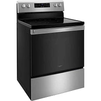 Whirlpool 5.3 Cu. Ft. Stainless Freestanding Electric Convection Range | Electronic Express