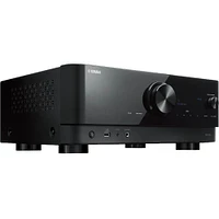 Yamaha Black Channel AV Receiver With 8K HDMI And MusicCast | Electronic Express