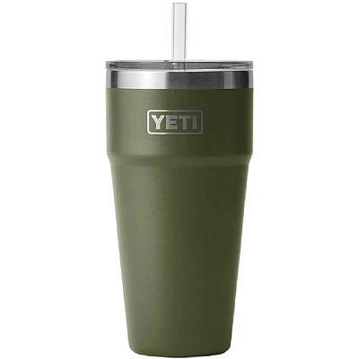 Yeti Rambler 26 oz. Stackable Cup with Straw Lid