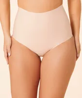Culotte gainante taille haute - maintien fort - Control By Etam - - Beige - Femme