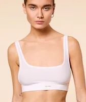Brassière sans armatures échancrée - Iel - - Blanc - Femme