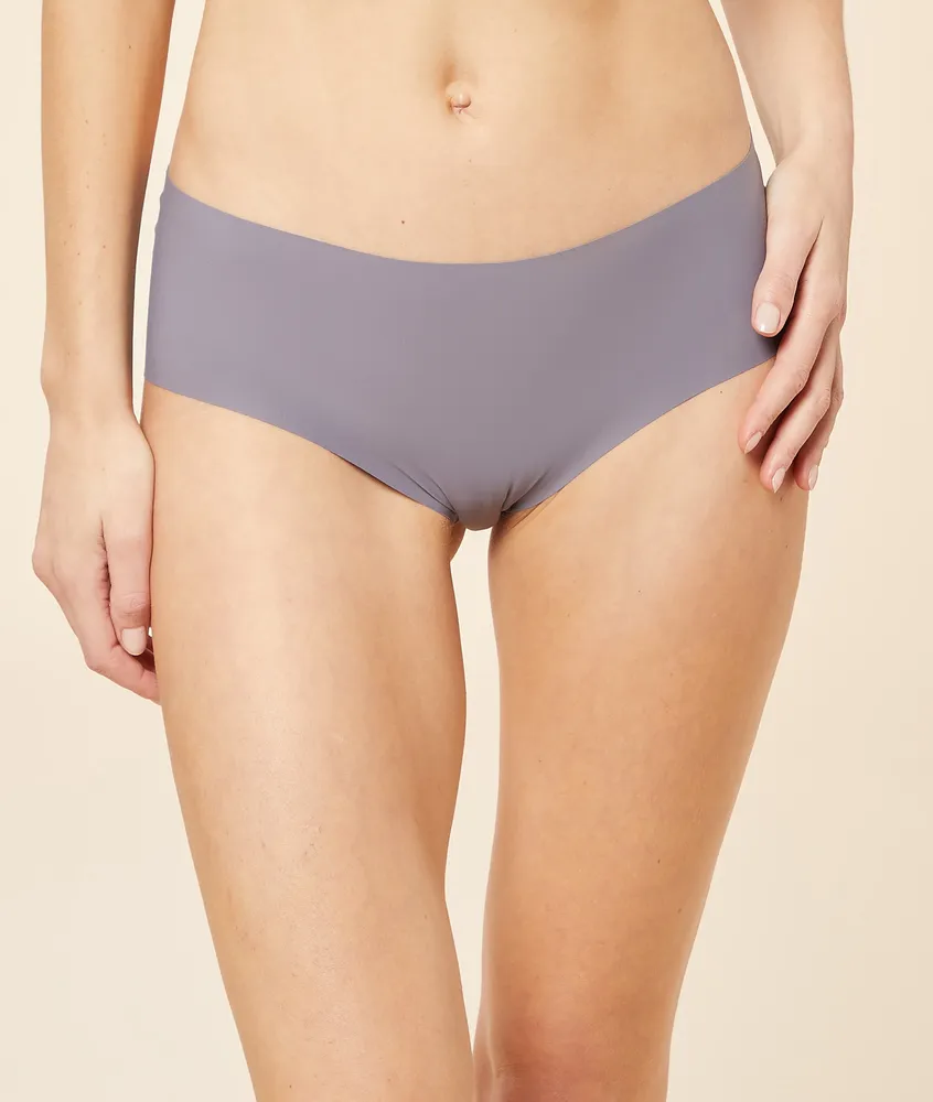 Shorty en microfibre - Pure Fit® - - Anthracite - Femme