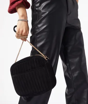 Sac bandoulière - Flora - - TU - Noir - Femme - Etam
