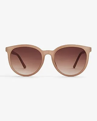 Large Round Frame Sunglasses