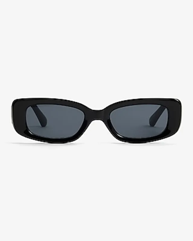 Home | Express Mini Rectangle Frame Sunglasses at Plaza Del  display picture 2