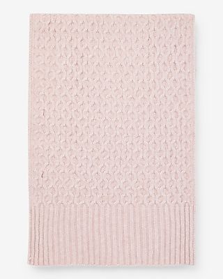 Honeycomb Knit Scarf