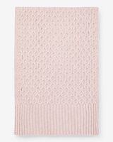 Honeycomb Knit Scarf