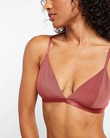 Mesh Triangle Bralette Women's XXS