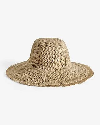 Tan Straw Beach Hat