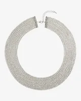 Rhinestone Dainty Multi Layered Necklace