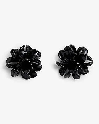 Floral Pearlescent Stud Earrings