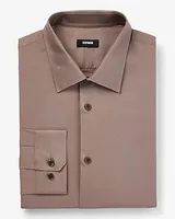 Slim Solid Stretch 1Mx Dress Shirt Men's