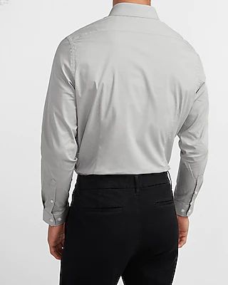 Extra Slim Solid Stretch 1Mx Dress Shirt Men's