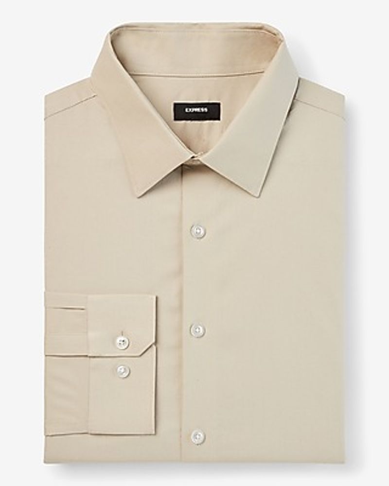 Extra Slim Solid Stretch 1Mx Dress Shirt