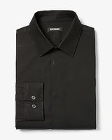 Slim Covered Placket Stretch Cotton 1Mx Dress Shirt Men