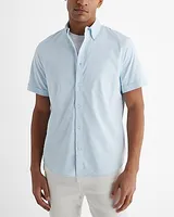Slim Wrinkle-Resistant Short Sleeve Performance Shirt