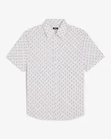 Mini Geo Short Sleeve 1Mx Dress Shirt