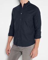 Solid Stretch Oxford Shirt