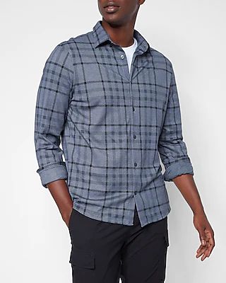 Plaid Soho Knit Shirt