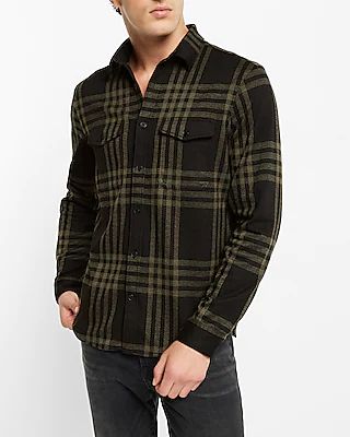 Plaid Sweater Flannel Men