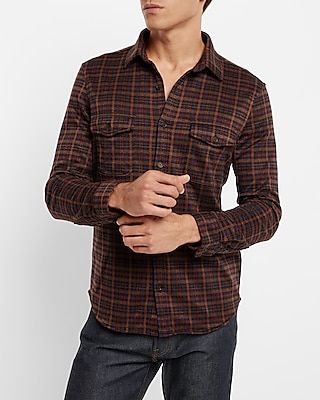 Plaid Sweater Flannel