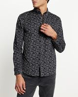 Floral Stretch Corduroy Shirt