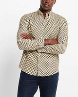 Geo Stretch Flannel Shirt Neutral Men's XS