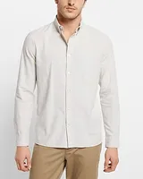 Geo Print Cotton Shirt Neutral Men's XS