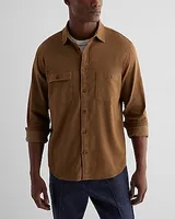 Relaxed Double Pocket Denim Shirt Men's