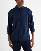 Stretch Cotton Poplin Shirt Men's Tall