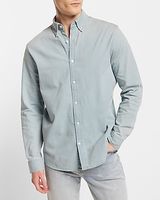 Light Wash Denim Shirt Blue Men's XL