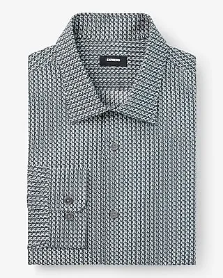 Classic Hook Geo Stretch 1Mx Dress Shirt