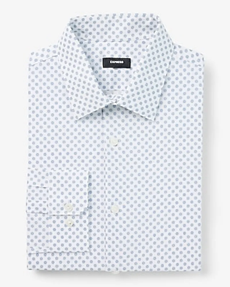 Slim Line Circle Geo Stretch 1Mx Dress Shirt