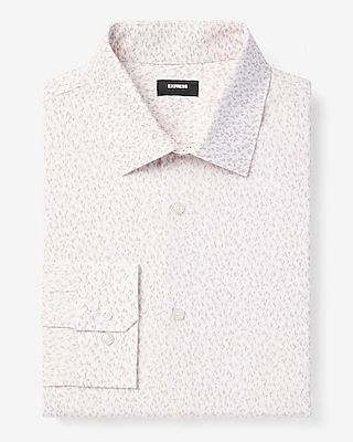 Classic Mini Geo Print Stretch 1Mx Dress Shirt