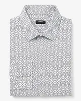 Slim Mini Geo Print Stretch 1Mx Dress Shirt