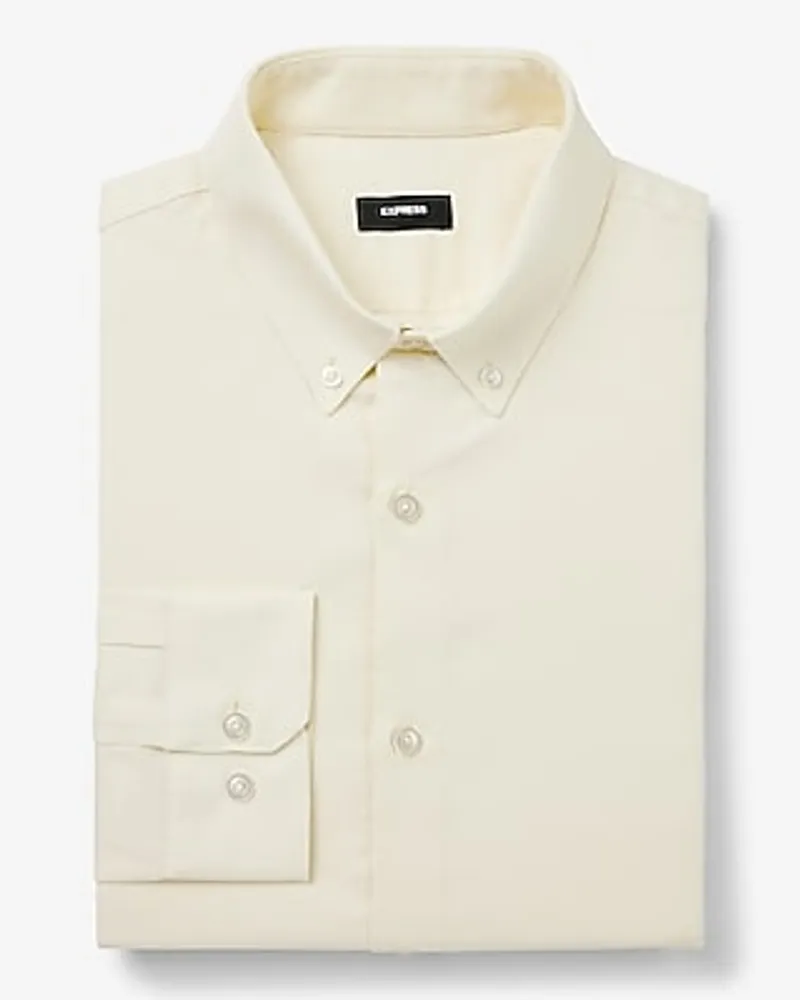 Solid Stretch Oxford Shirt